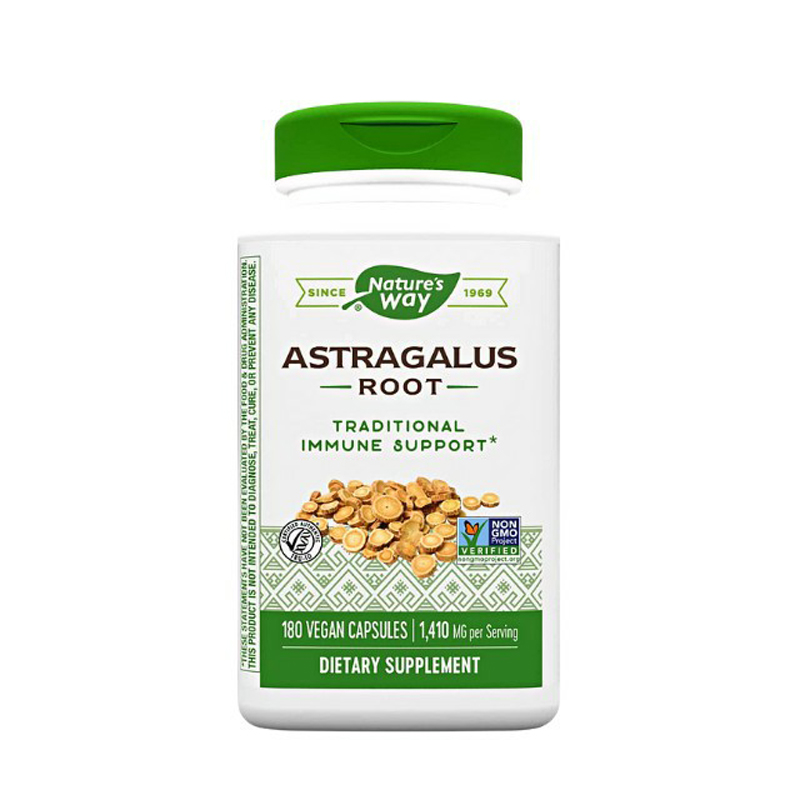 อึ่งคี้ (Nature's Way Astragalus Root) ขนาด 1,410 mg. บรรจุ 180 แคปซูล