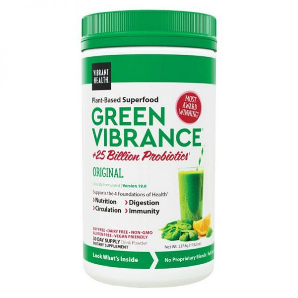 ผักผง Vibrant Health Green Vibrance 30 Serves