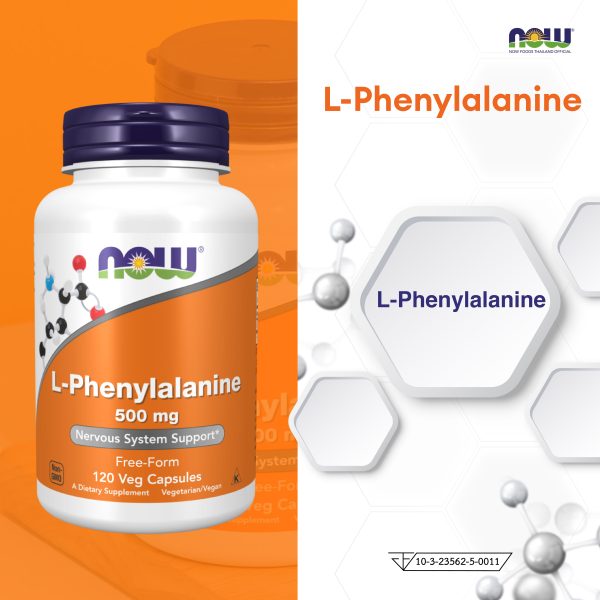 ผลิตภัณฑ์เสริมอาหาร แอล-พี่นิลอะลานี่น 500 มิลลิกรัม - L-Phenylalanine 500 mg Dietary Supplement Product (NOWⓇ)