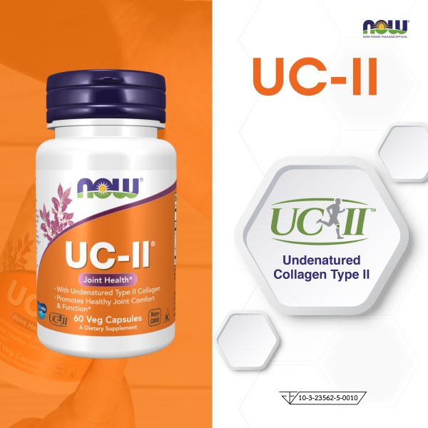 ผลิตภัณฑ์เสริมอาหาร ยูซี ทู คอลลาเจน ไทพ์ ทู - UCII Collagen Type II Dietary Supplement Product (NOWⓇ)